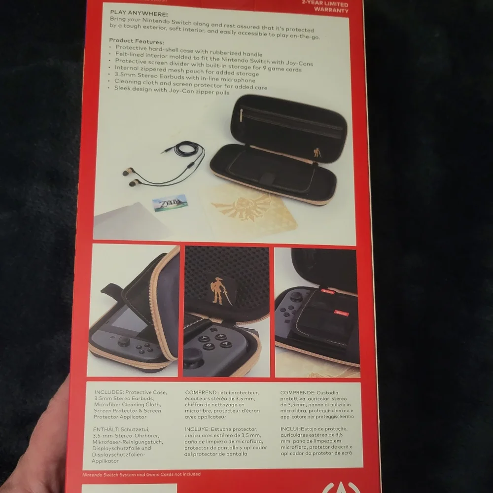 Nintendo Switch Zelda Travel Protection Kit